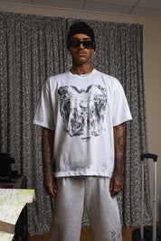 "SAMURAIJAYxBASEDODICI" Merengue Tee Black