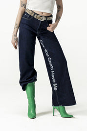 Bigall Denim "DIVA" CuzYouCan't Dark Blue/Glitter