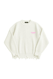 Knitwear "AMMO" CHI’T’SAP White/Pink