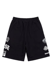 Fleece Jorts "LAST DELIVERY" Black