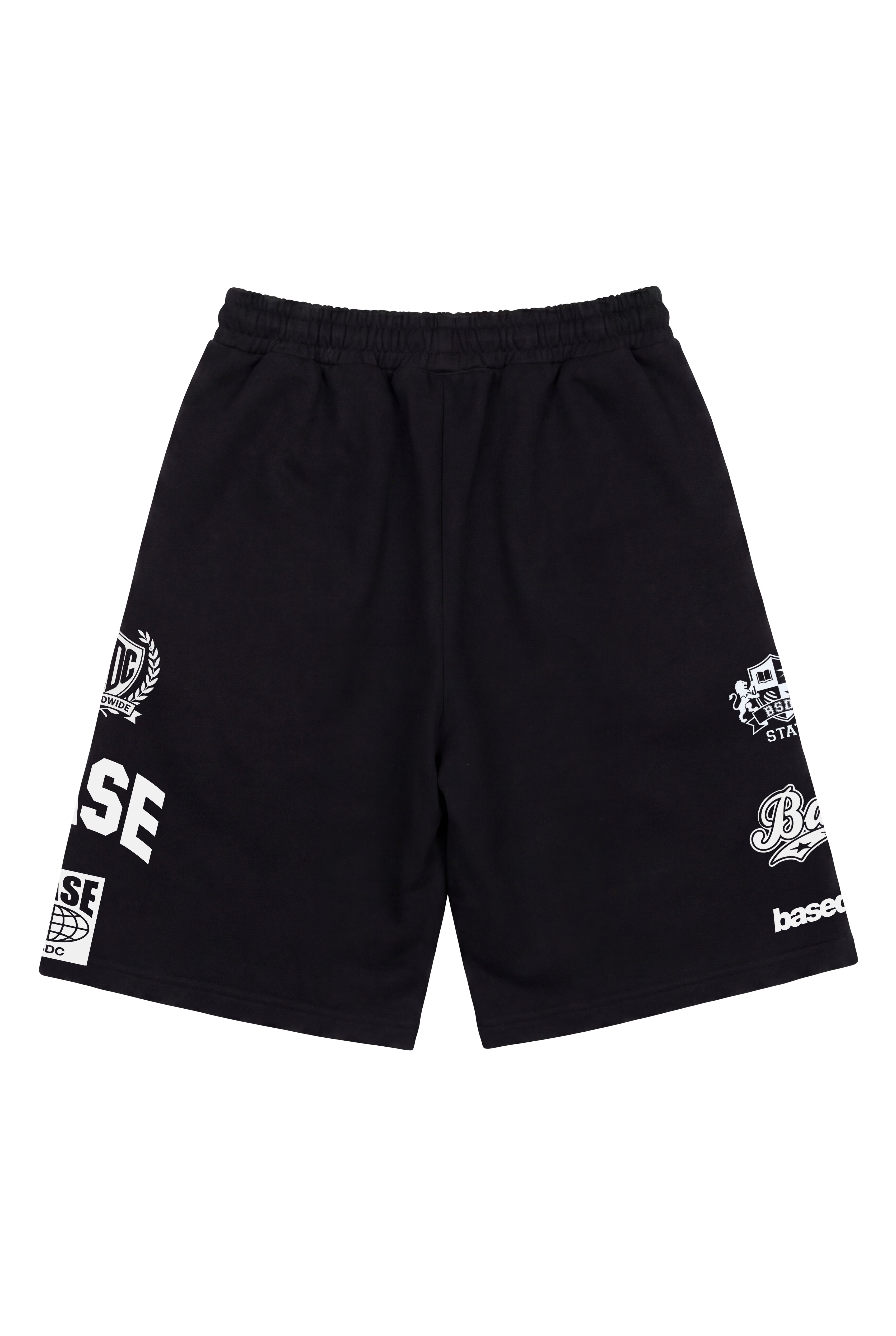 Fleece Jorts "LAST DELIVERY" Black