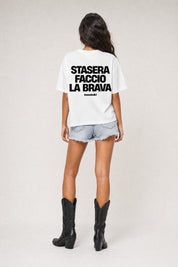 T-Shirt "VIRAL EDIT" FaccioLaBrava White/Black