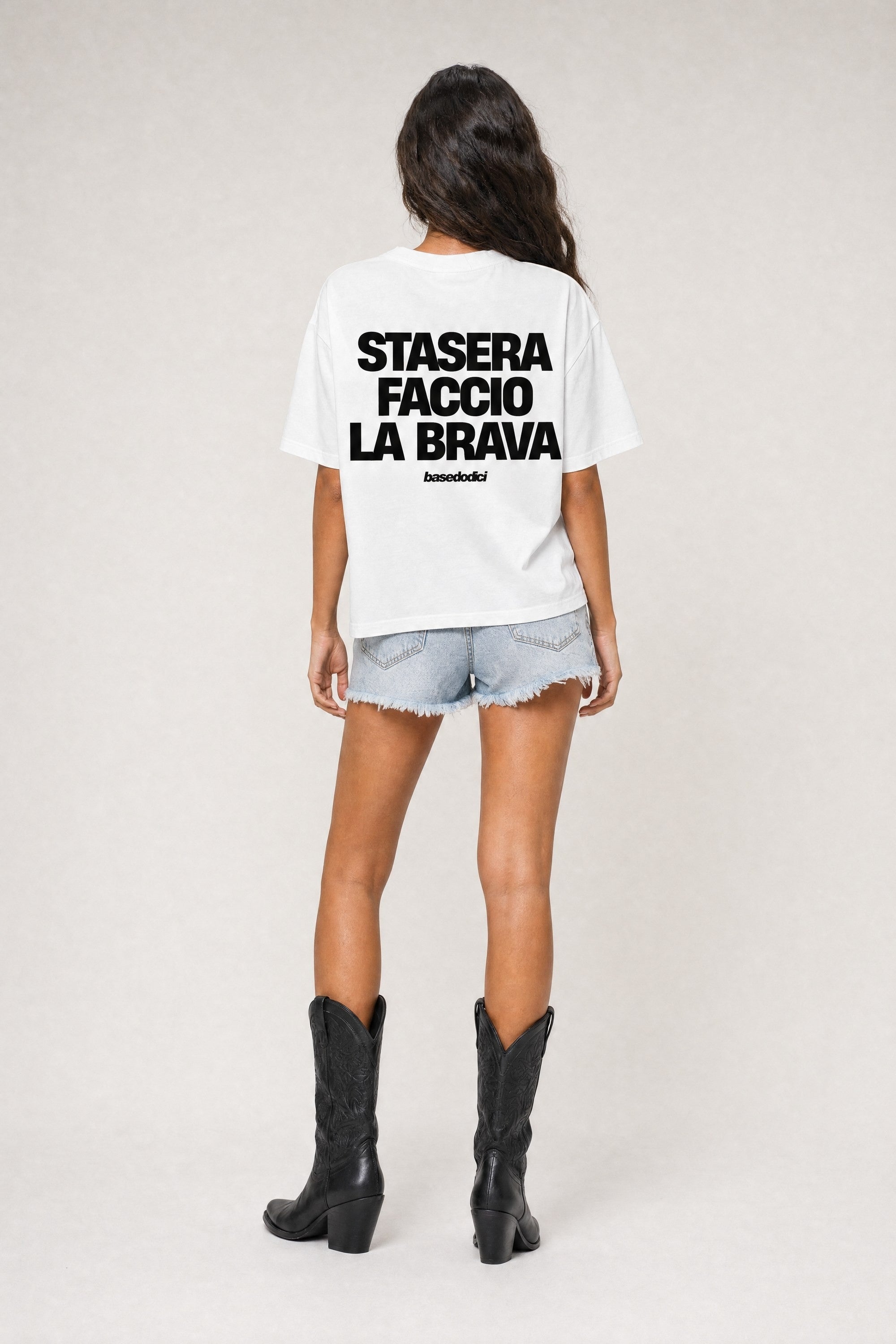 T-Shirt "VIRAL EDIT" FaccioLaBrava White/Black