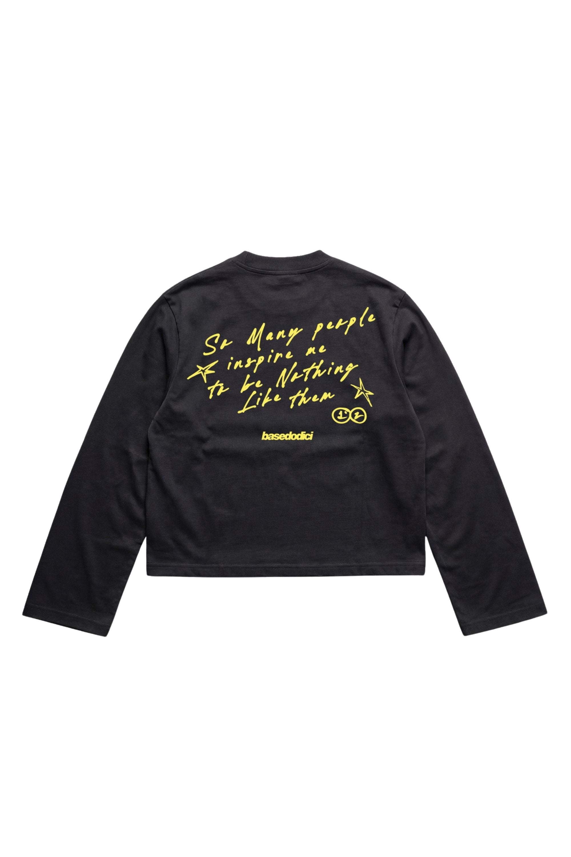 Longsleeve "BROKENNESS" Statement Black