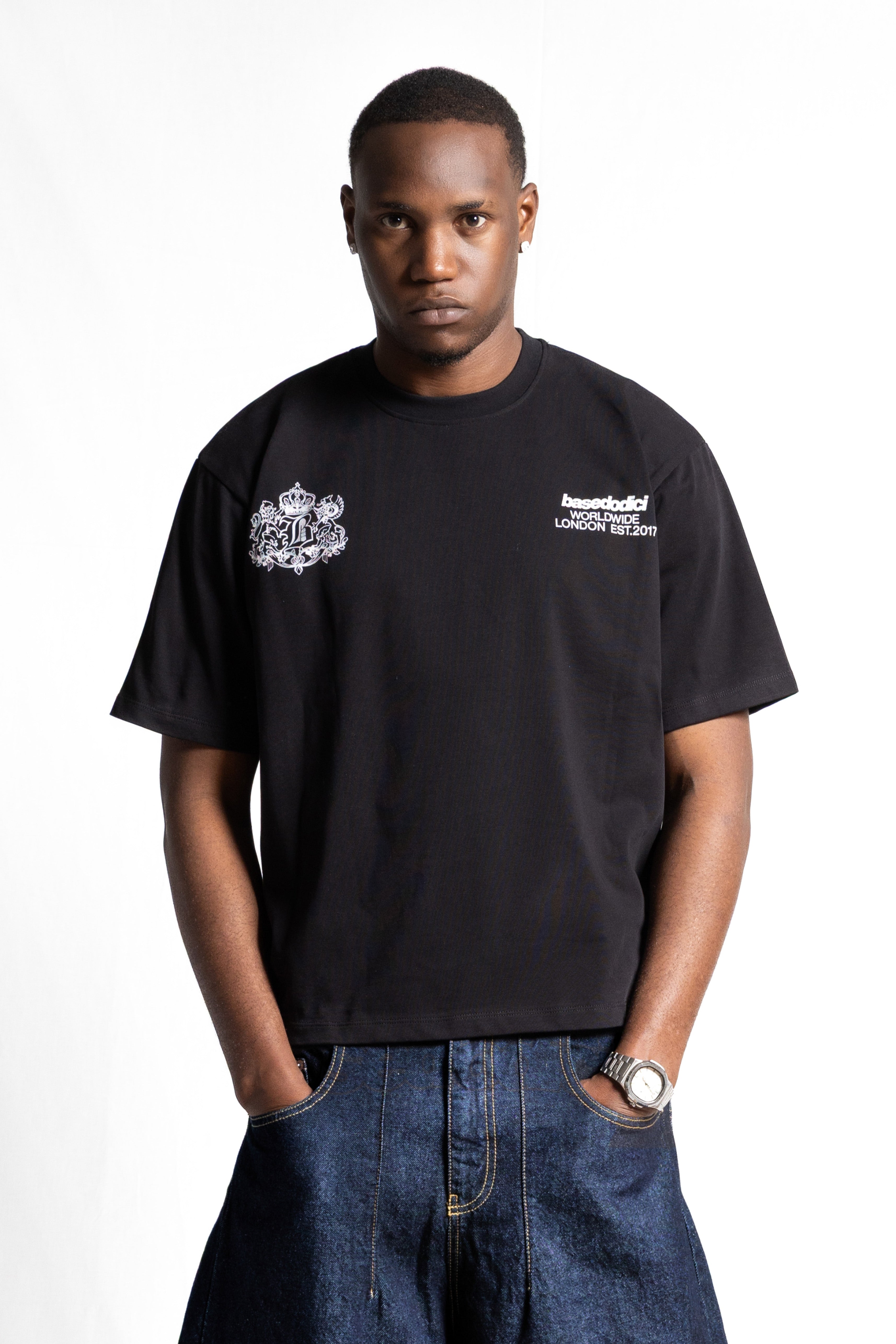 "RUDEBOY LDN" T-Shirt NotBought Black