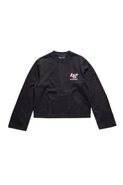 Longsleeve "THE NOISE" BackLogoStars Black/Pink