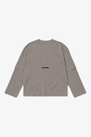 Longsleeve "B12LAB" BiteTheDust Grey