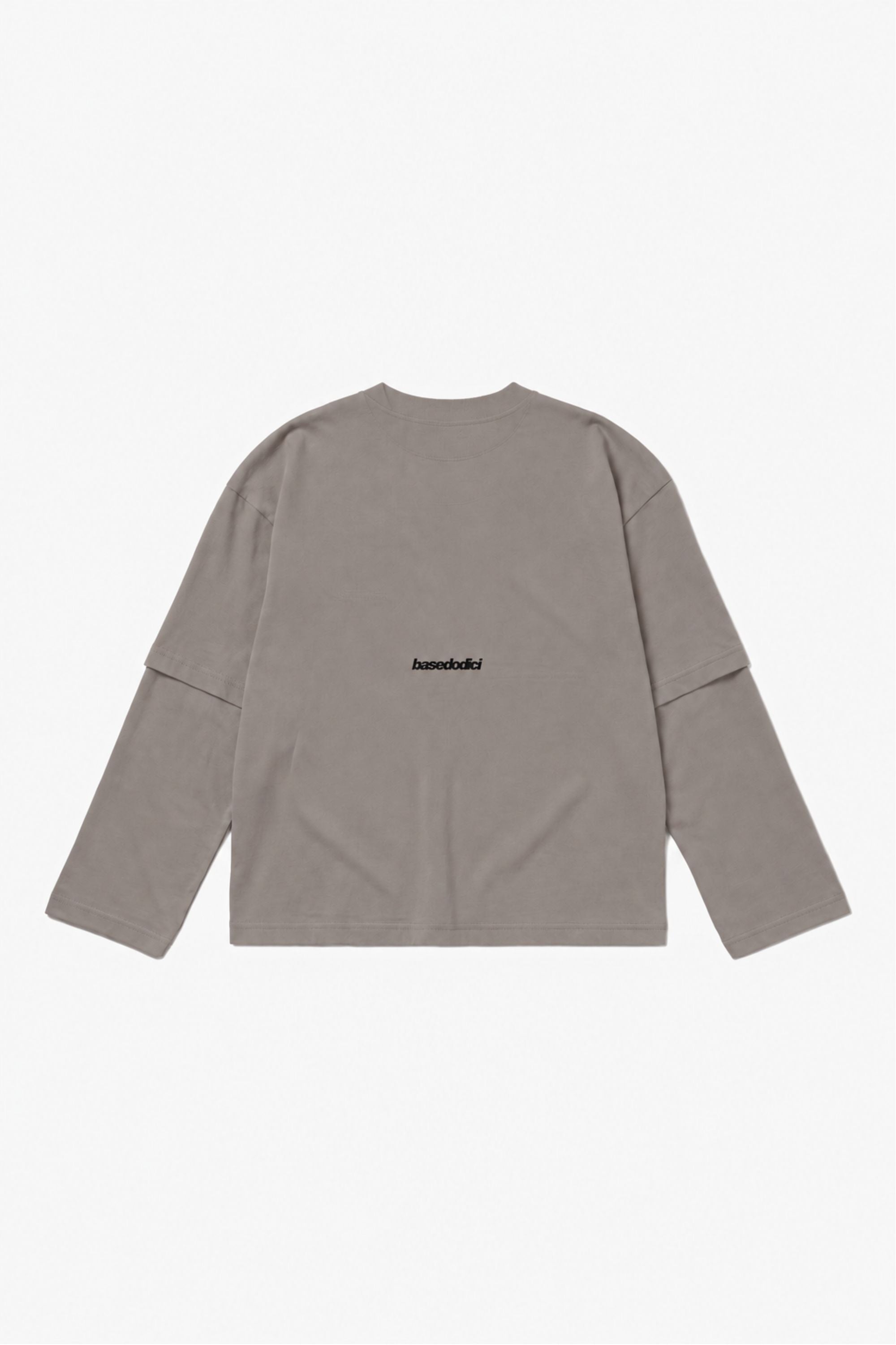 Longsleeve "B12LAB" BiteTheDust Grey
