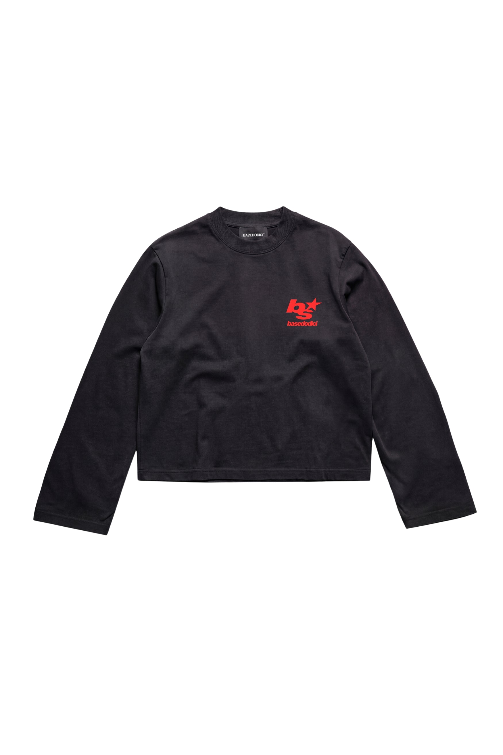 Longsleeve "THE NOISE" BackLogoStars Black/Red
