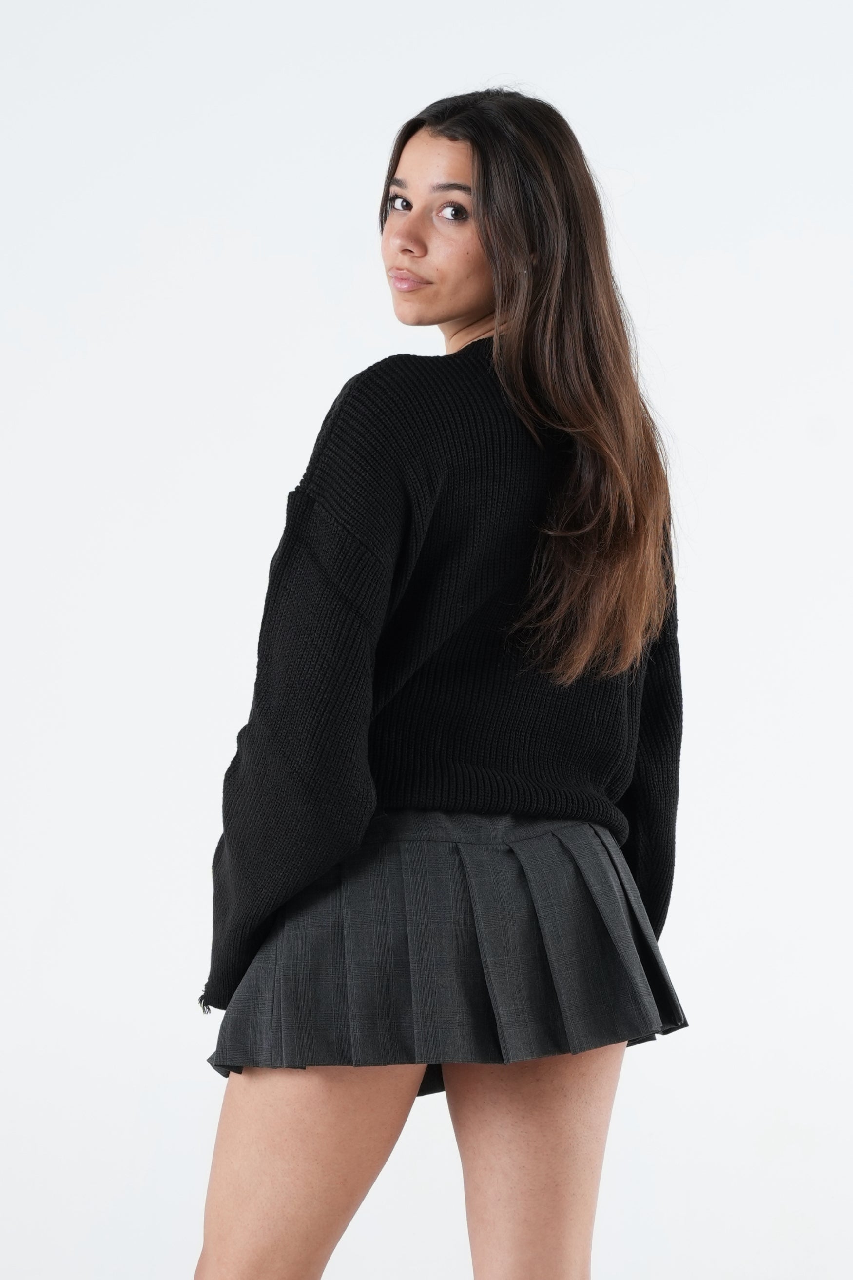 Knitwear "THE NOISE" Haters Black/Pink