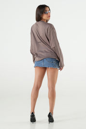 Longsleeve "B12LAB" BiteTheDust Grey