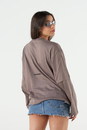 Longsleeve "B12LAB" BiteTheDust Grey