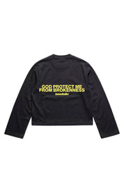 Longsleeve "BROKENNESS" BAD Black