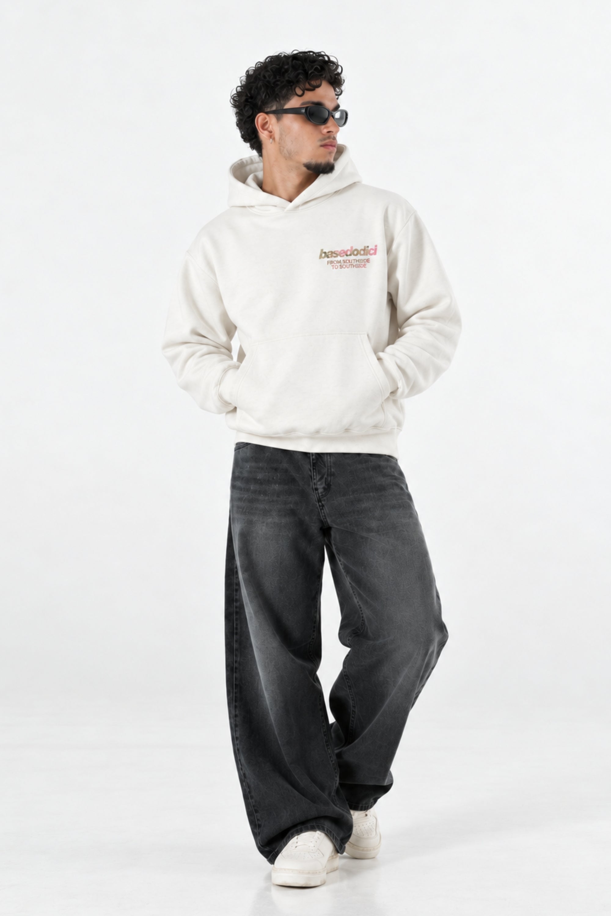 Hoodie "AMMO" MiStaiSoffrendo White/Camo