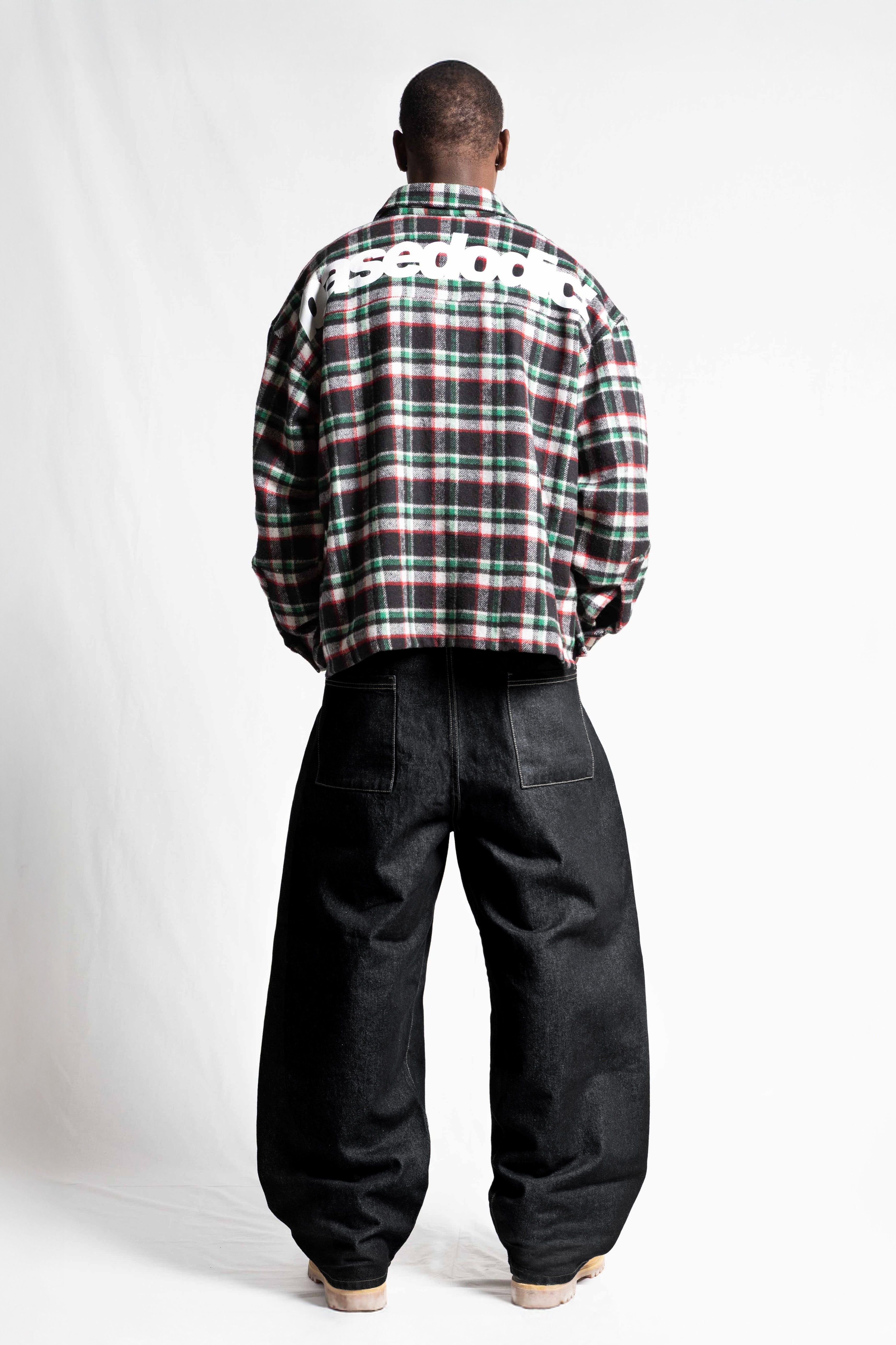 "RUDEBOY LDN" Bigall Denim Black Raw