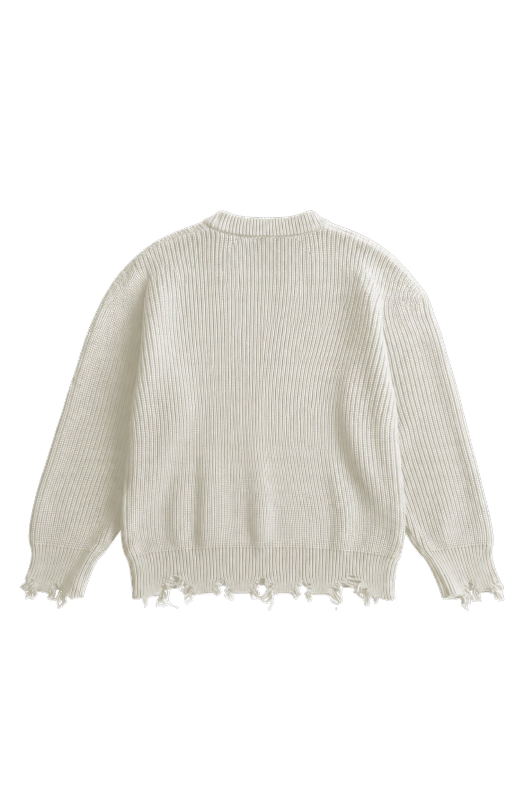 Knitwear "THE NOISE" Haters White/Blue