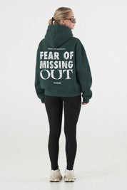 Hoodie "B12LAB" FOMO Green/White