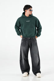 Hoodie "B12LAB" FOMO Green/White