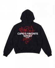 Hoodie "VALENTINE" Cupid Black