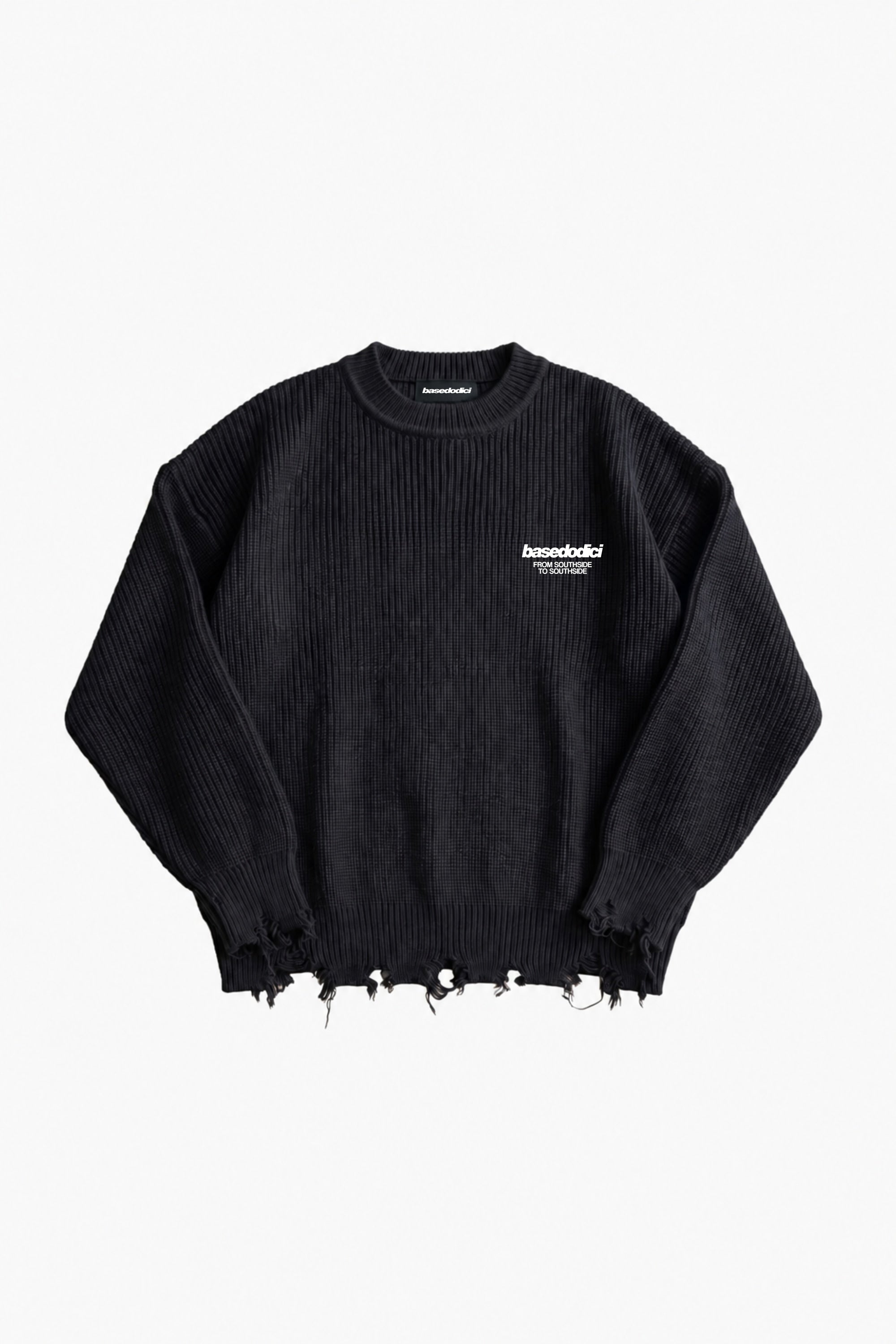Knitwear "AMMO" CHI’T’SAP Black/White