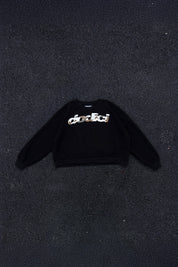 Crewneck “CAMO4PLAYERS” FrontLogo Black/CamoGreen