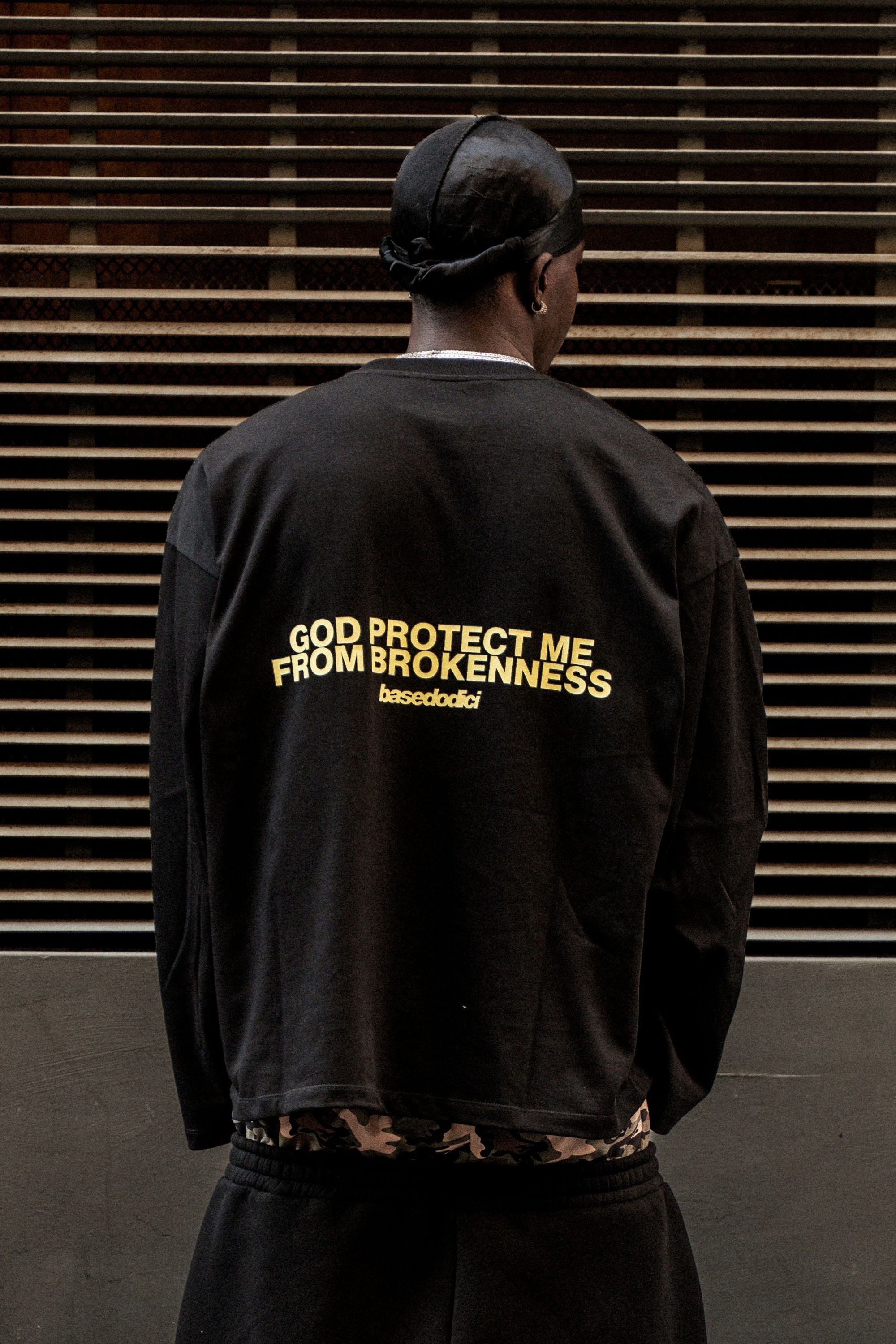 Longsleeve "BROKENNESS" BAD Black