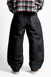 "RUDEBOY LDN" Bigall Denim Black Raw
