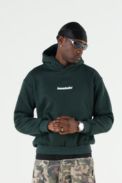 Hoodie "B12LAB" Bloodline Green/White
