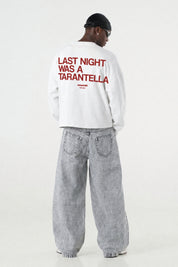 Longsleeve "B12LAB" Tarantella White/Red