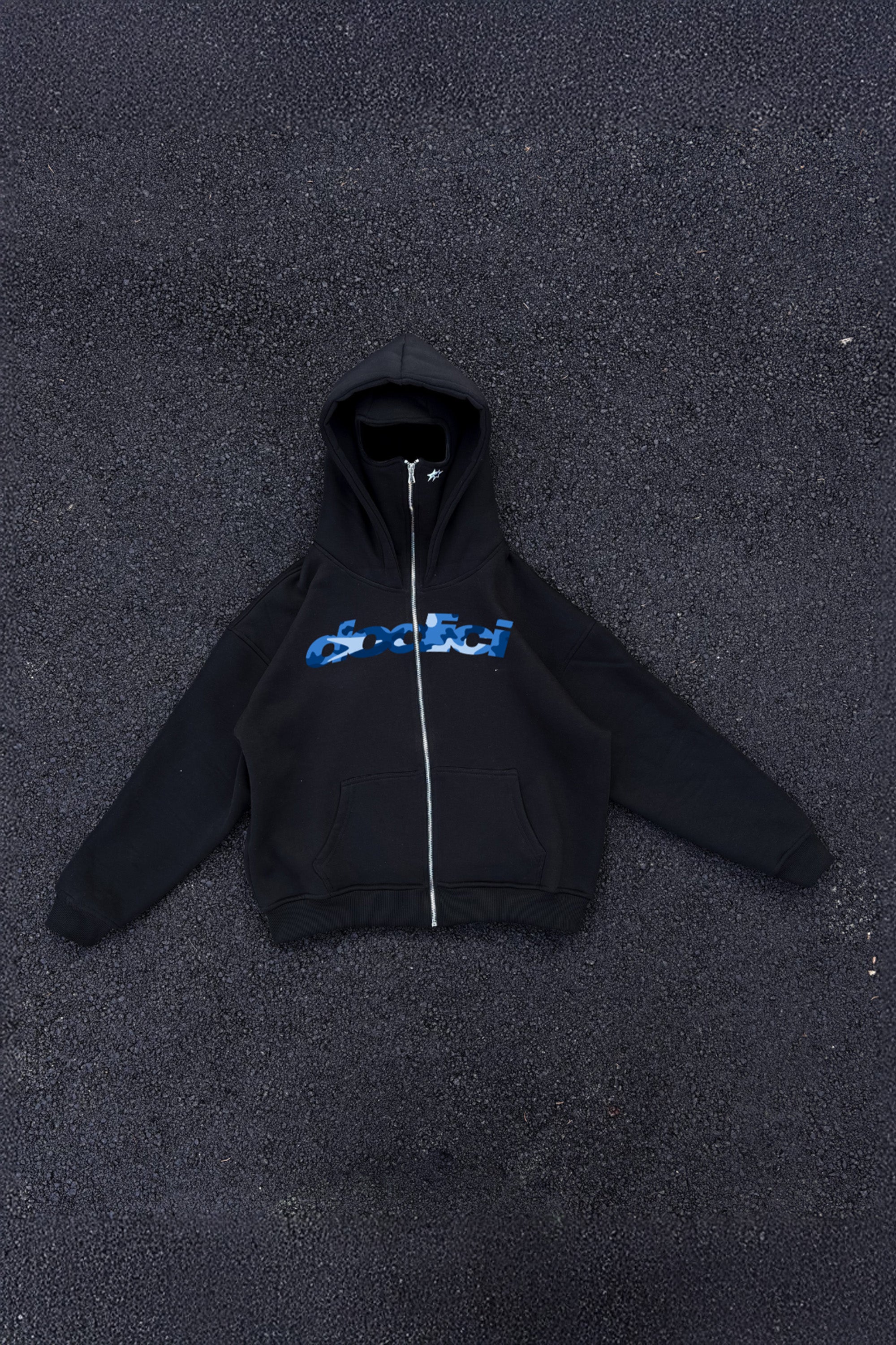 Full Zip "2FAST" Racing Black 