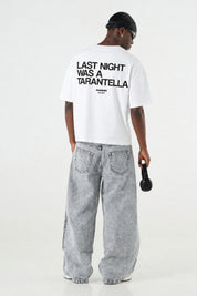 T-Shirt "B12LAB" Tarantella White/Black