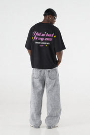 T-Shirt "B12LAB" MyExes Black/Pink