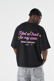 T-Shirt "B12LAB" MyExes Black/Pink