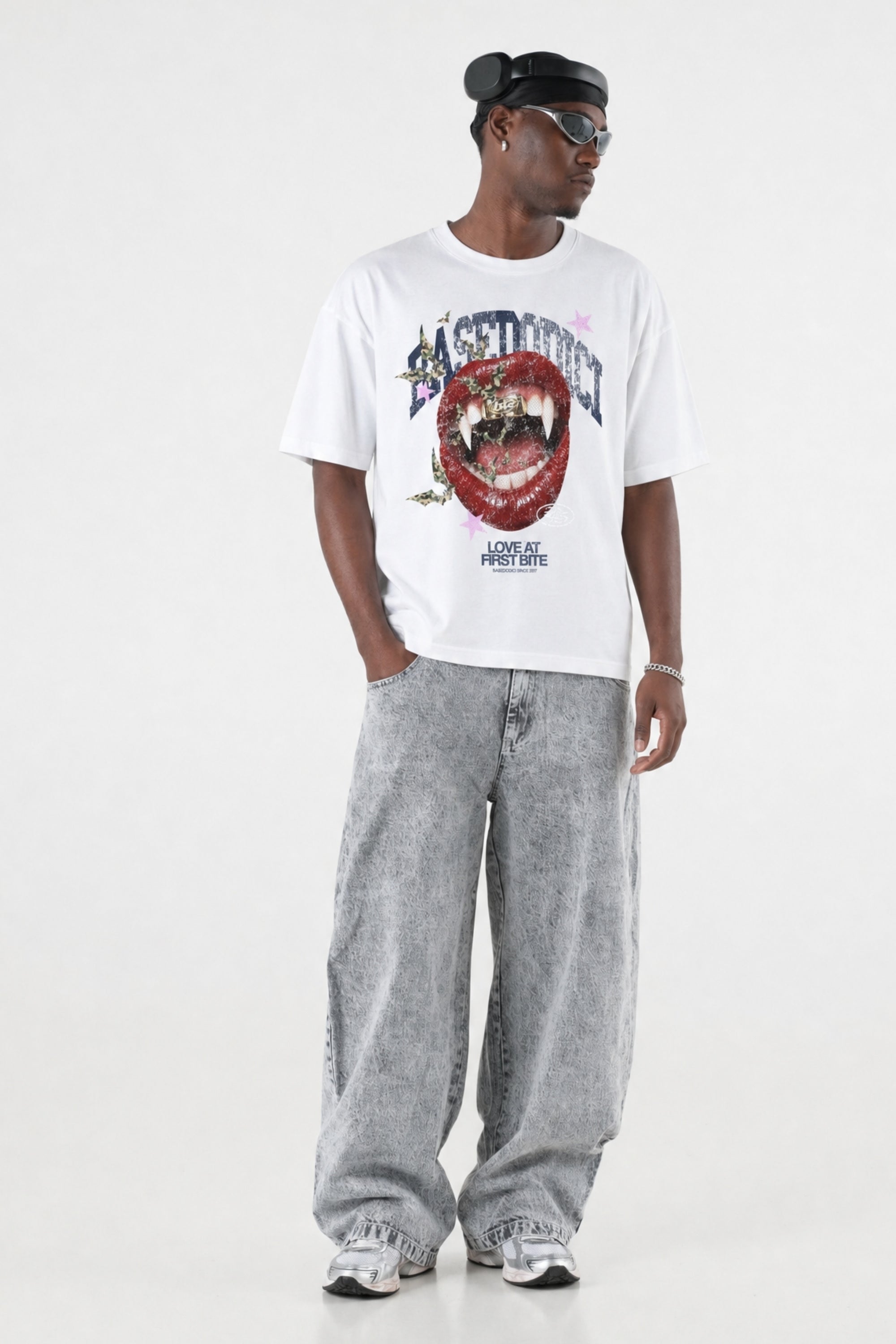 T-Shirt "B12LAB" LoveBite White