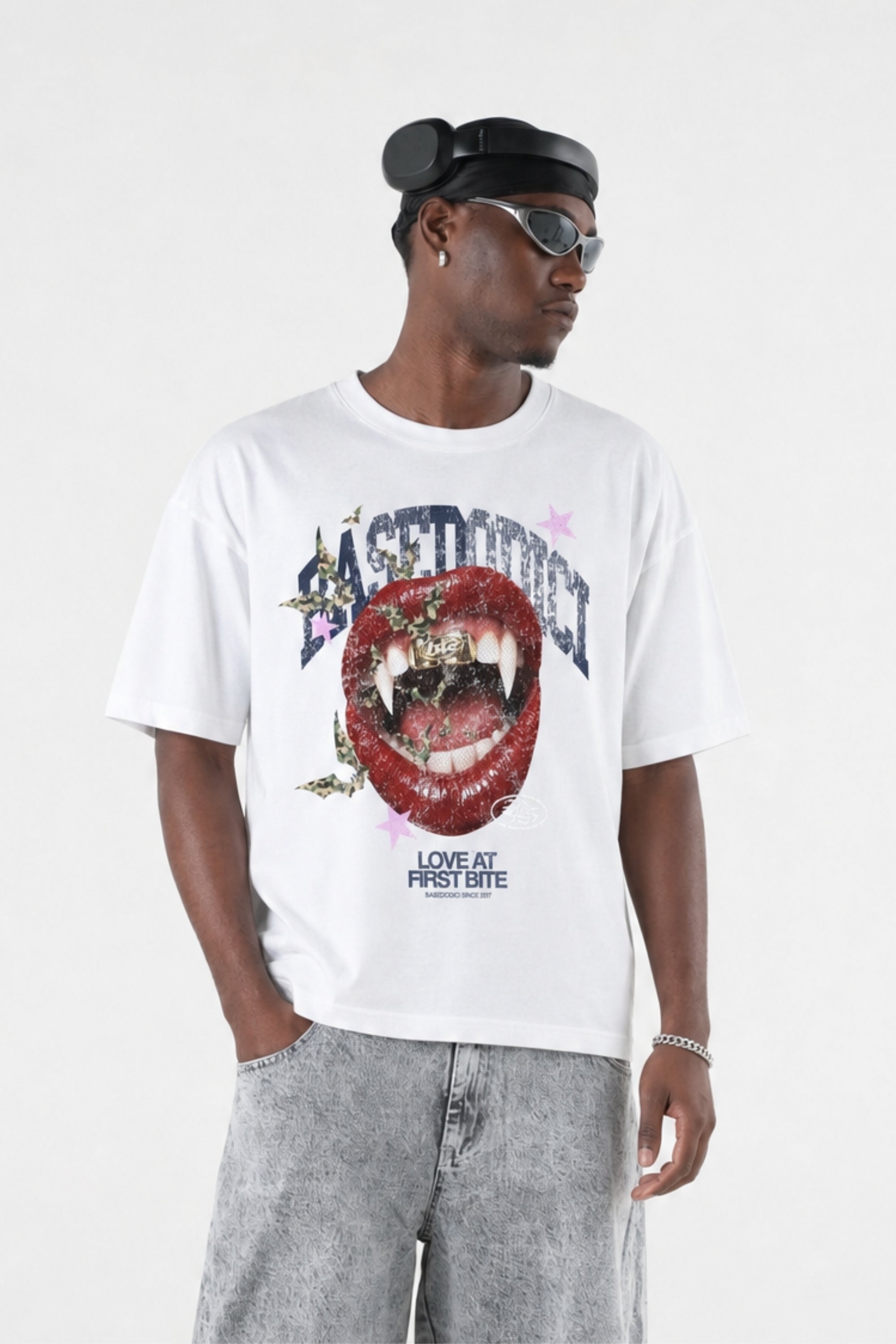 T-Shirt "B12LAB" LoveBite White