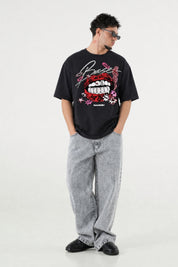 T-Shirt "B12LAB" BiteTheDust Black