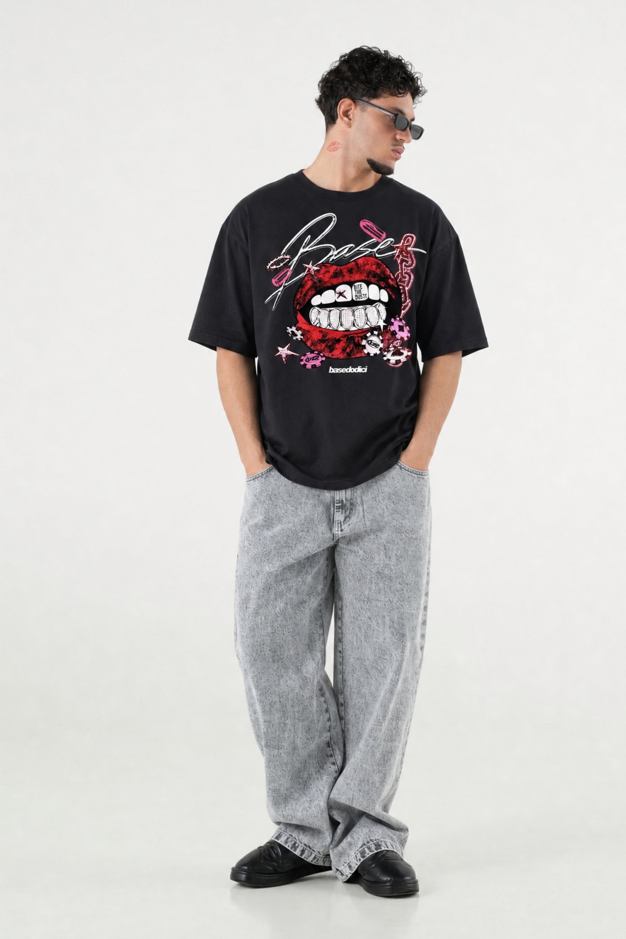 T-Shirt "B12LAB" BiteTheDust Black