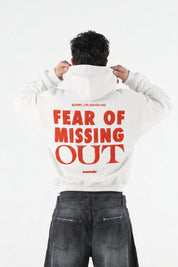 Hoodie "B12LAB" FOMO White/RedFlock