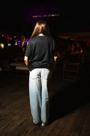 T-Shirt "TAVERNELLExBASEDODICI" Tomorrow Black
