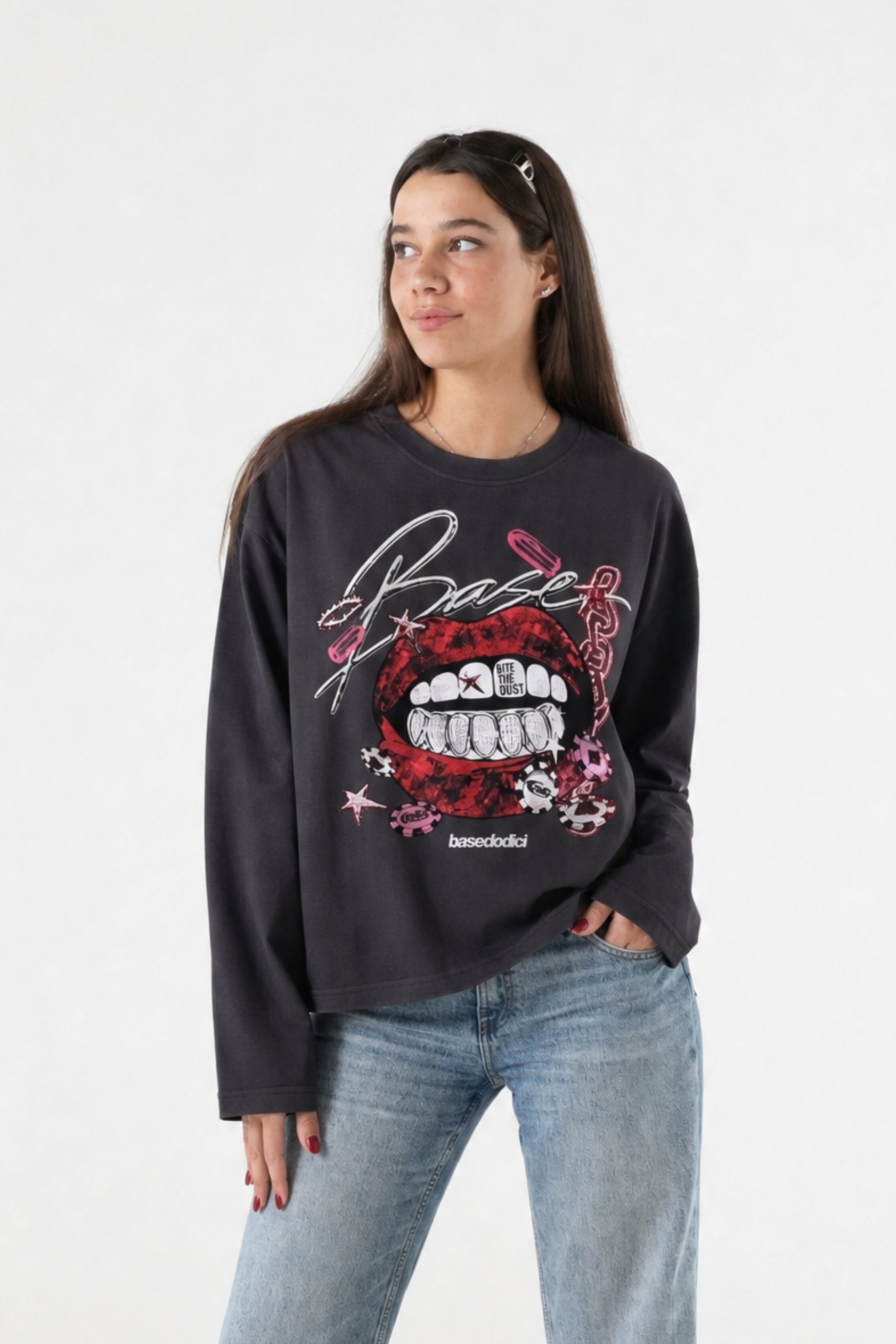 Longsleeve "B12LAB" BiteTheDust Black