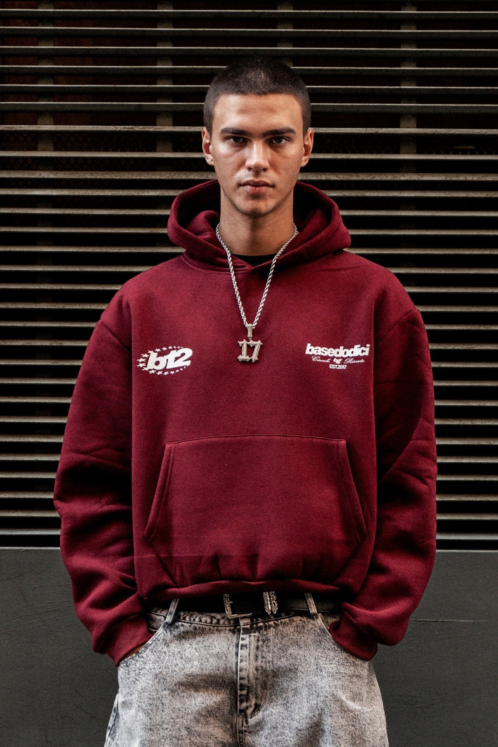 Hoodie "BROKENNESS" Fondazione Bordeaux
