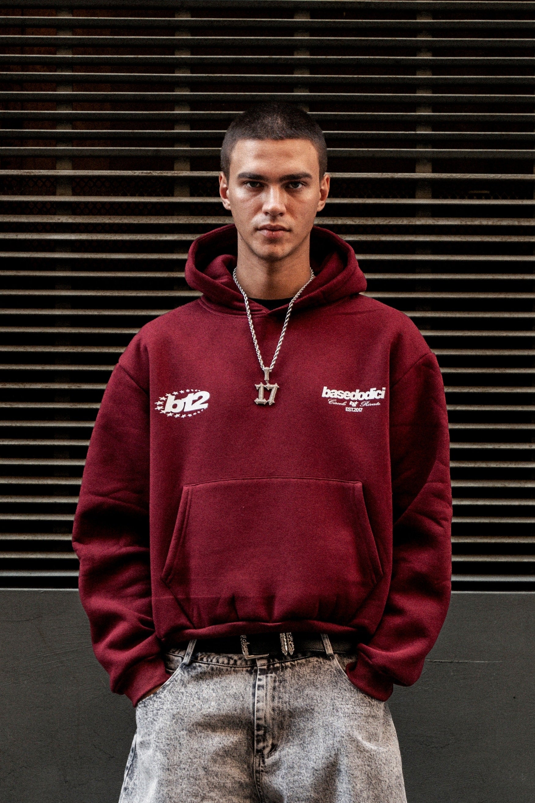 Hoodie "BROKENNESS" Fondazione Bordeaux