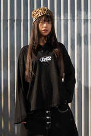Polo Longsleeve "NEW MONEY" Team012 Black/White