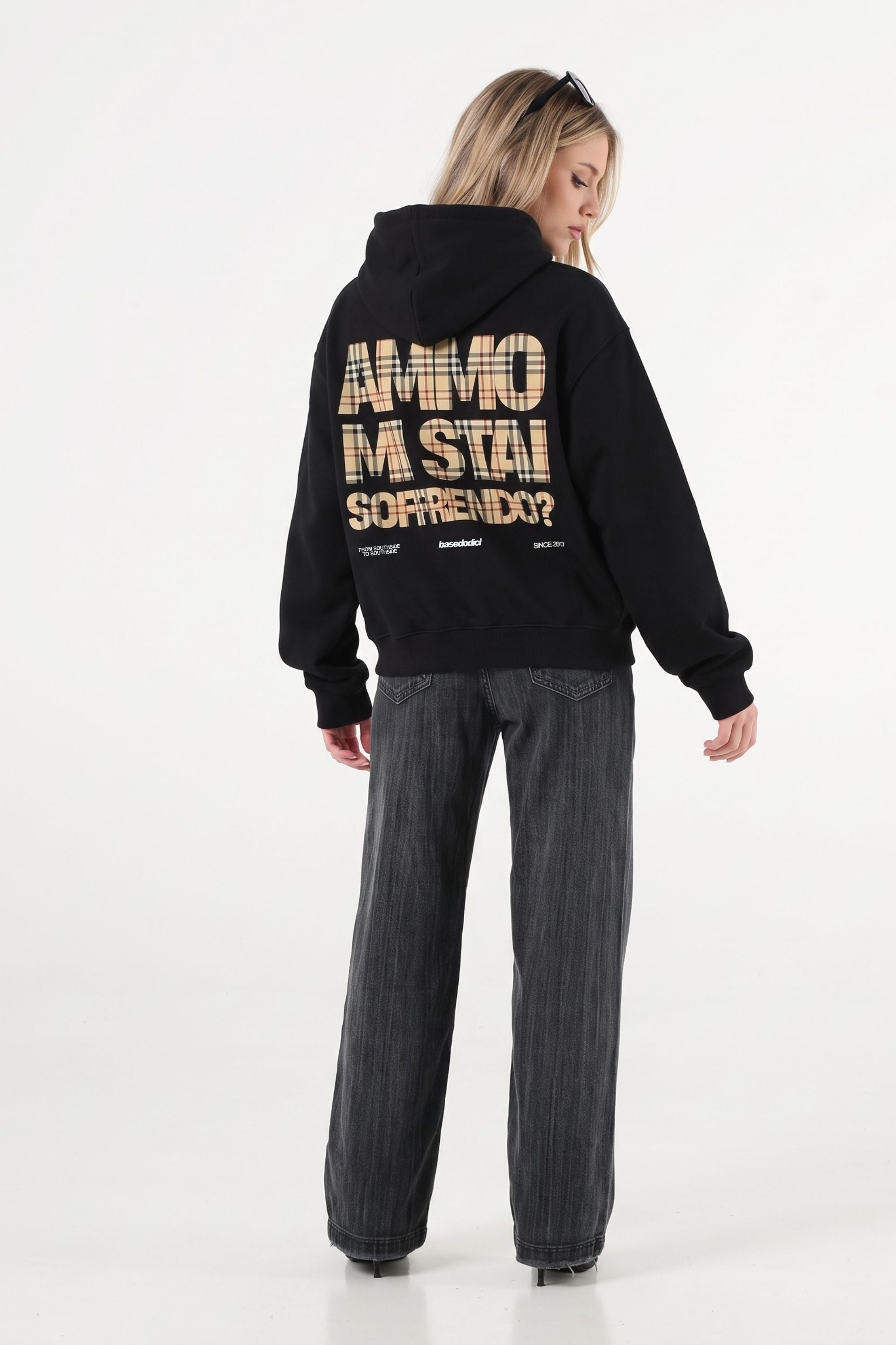 Hoodie "AMMO" MiStaiSoffrendo Black/Burby