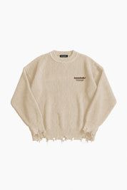 Knitwear "AMMO" CHI’T’SAP Cream/Brown