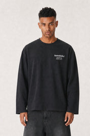 Longsleeve "VIRAL EDIT" ViveFeliz Black/Glitter