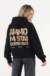 Hoodie "AMMO" MiStaiSoffrendo Black/Burby