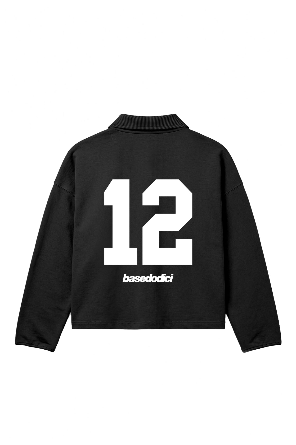 Polo Longsleeve "NEW MONEY" Baby Goat Black