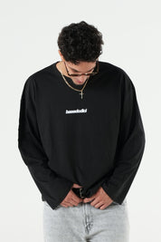 Longsleeve "B12LAB" Bloodline Black/White