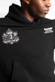 "RUDEBOY LDN" Hoodie NotBought Black